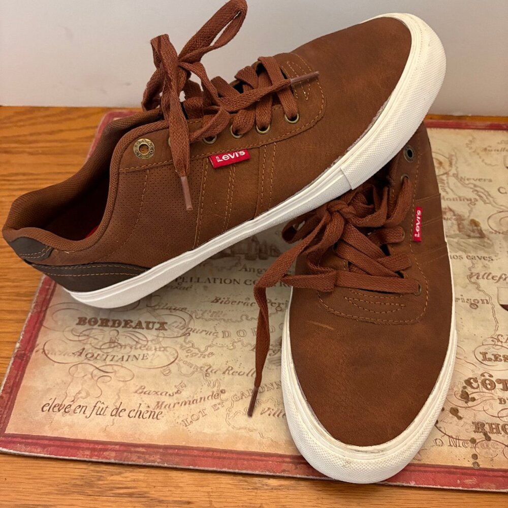 Levi's Miles WX Brown Sneakers - Men's Size 8.5